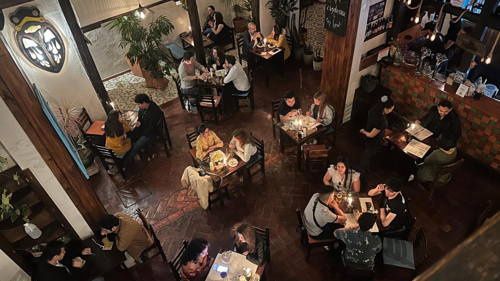 קואנקה Hostal Restaurant La Cigale מראה חיצוני תמונה